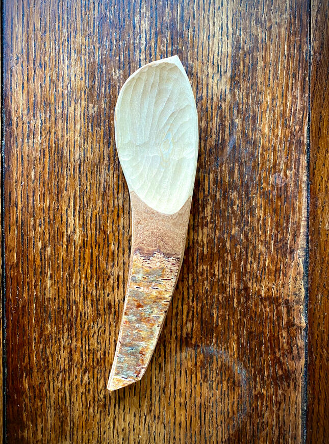 Birch Serving Spoon