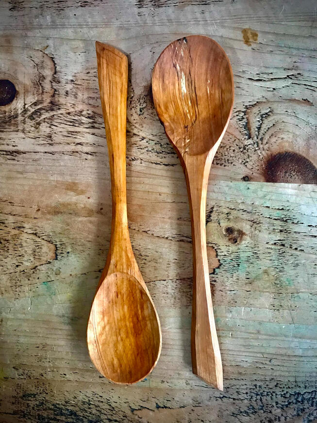 Alder Salad Servers